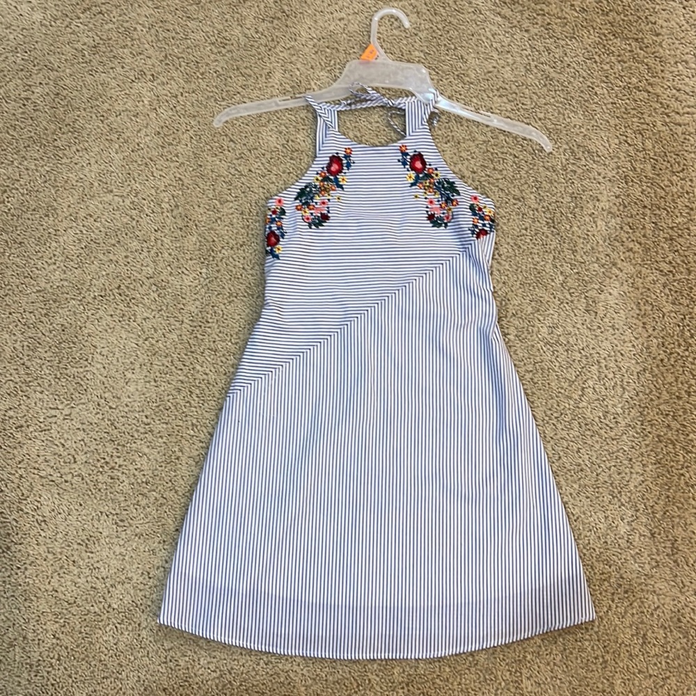 Blue and white Speechless dress / size 10
